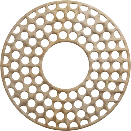 Ekena Millwork Fink Wood Fretwork Pierced Ceiling Medallion, Hickory, 20"OD x 7 1/4"ID x 1/4"T CMWP20X20X0250FFHI